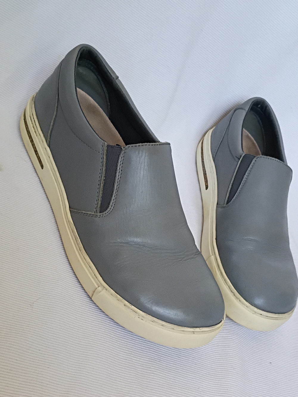 Birkenstock Women's Gray Slip-on Loafer
